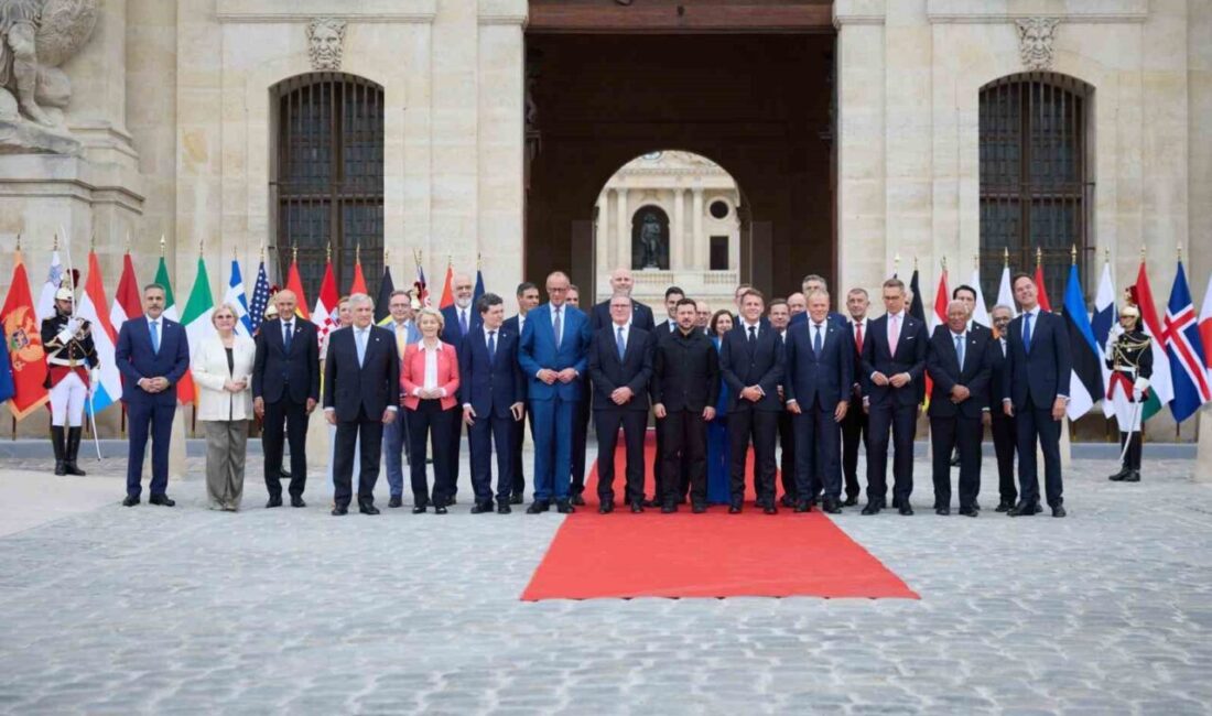Fransa Cumhurbaşkanı Emmanuel Macron’un liderliğinde Fransa’nın ev sahipliğinde gerçekleşen Ukrayna