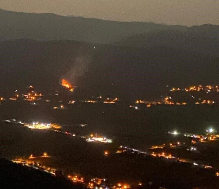 Çıtlık Mahallesi’nde meydana gelen yangına hızlı müdahale ile kontrol altına