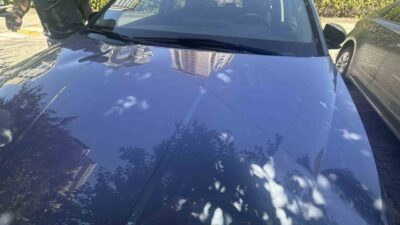 Ümraniye’de hava sıcaklığının yükselmesi sonucu bir sitenin üzerinden geçen yüksek