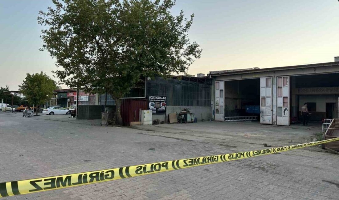 Uşak’ın Sivaslı ilçesinde, Sanayi Sitesi’nde iki esnaf arasında çıkan anlaşmazlık