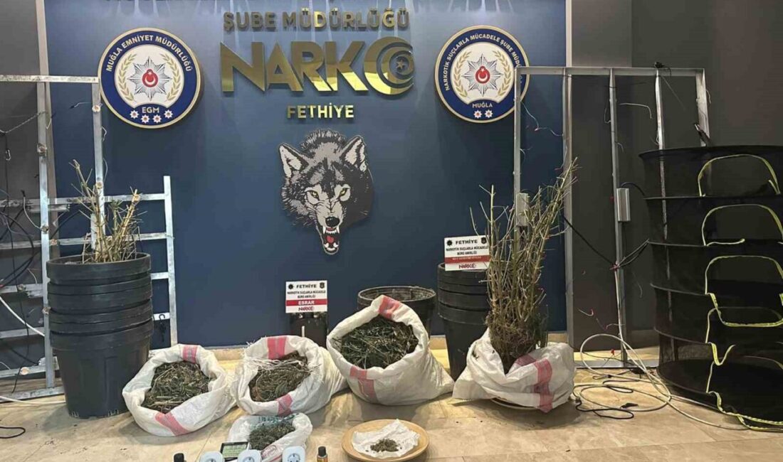 Muğla Emniyet Müdürlüğü İstihbarat Şubesi ve Narkotik Suçlarla Mücadele Şubesi