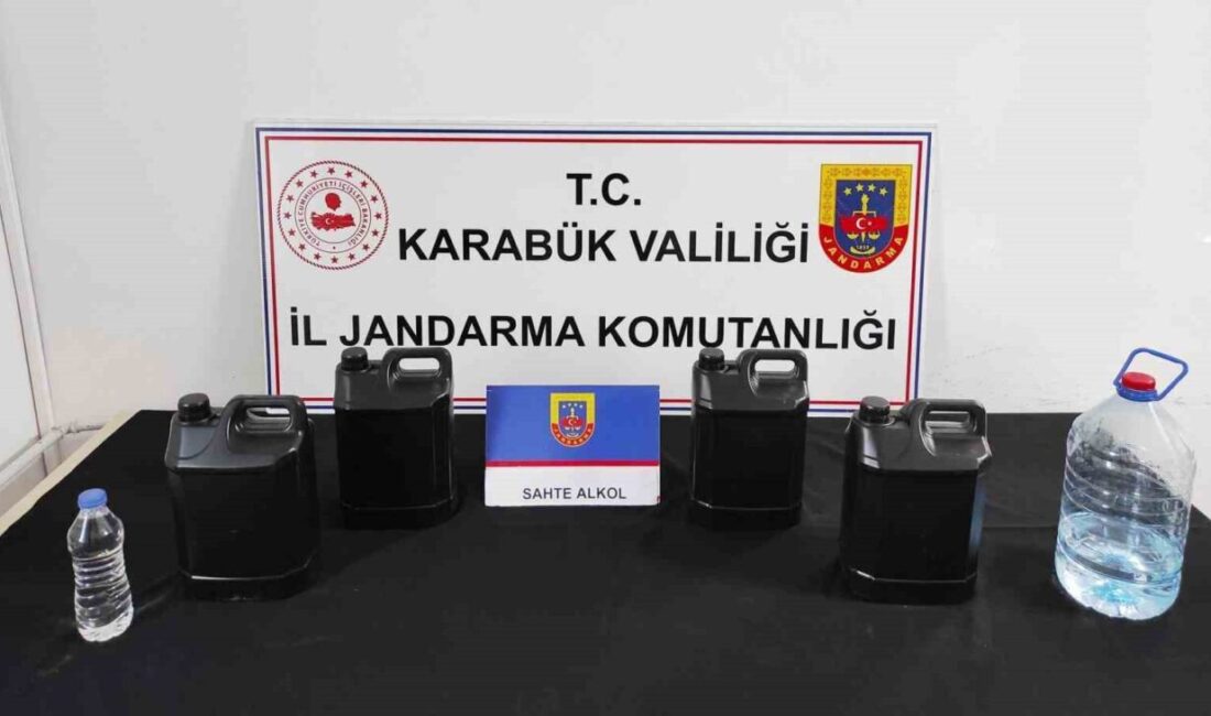 Karabük ilinde Jandarma ekipleri tarafından düzenlenen iki farklı operasyonda 598