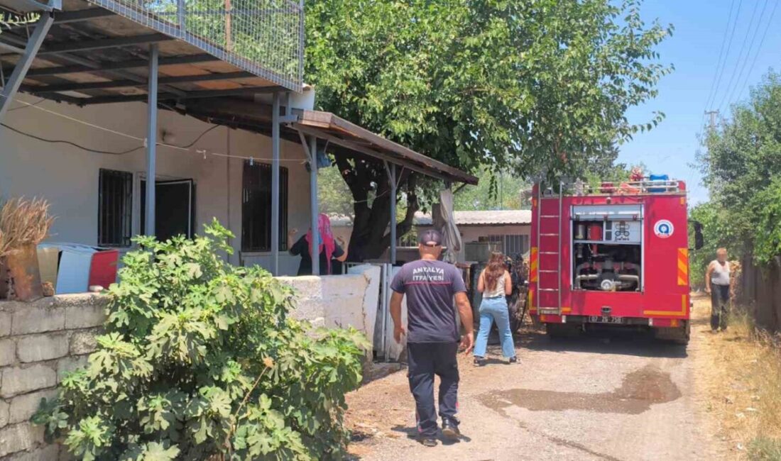 Antalya’da bir yaşlı adam, ailevi sorunlar sebebiyle oğlunun yanında kalan