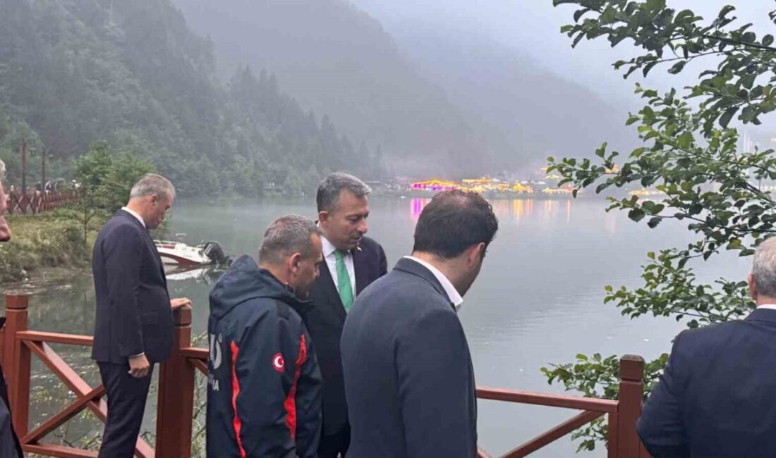 Uzungöl olarak bilinen Trabzon’un Çaykara ilçesinde meydana gelen olayda, dünyaca