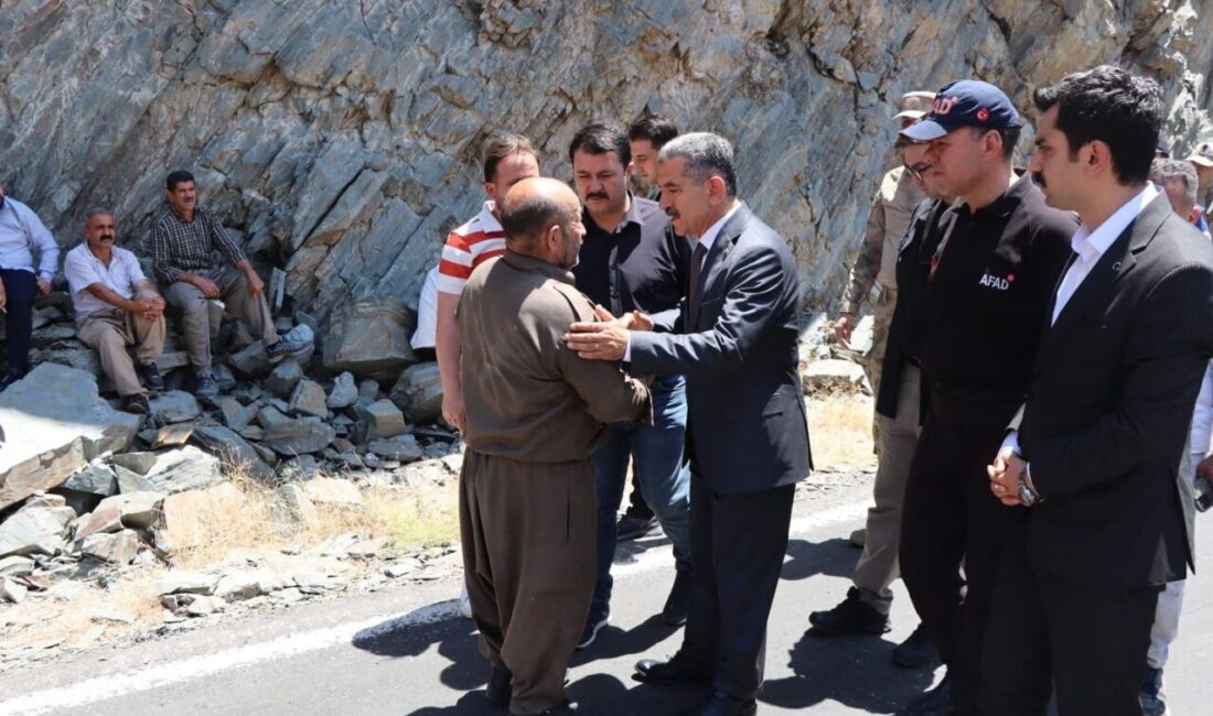 Şırnak’ın Beytüşşebap ilçesinde balık tutarken Habur Çayı’na düşen ve akıntıya