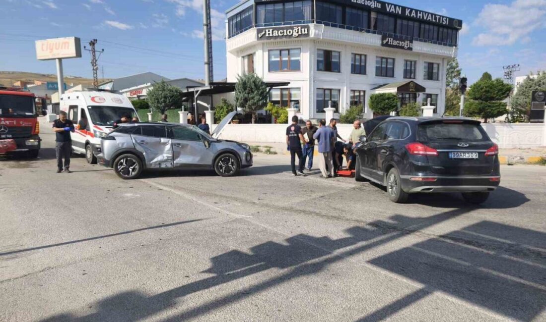 Van’ın Edremit ilçesinde meydana gelen trafik kazasında, biri İran plakalı