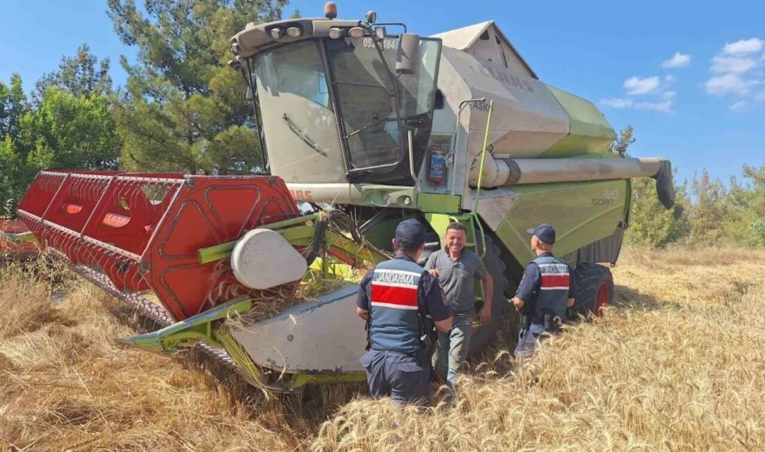 Bilecik’te hasat sezonunun başlamasıyla olası yangınları önlemek amacıyla biçerdöverler denetlendi.