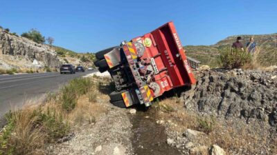 Serik Orman İşletme Müdürlüğü’ne bağlı su ikmal aracı, Akseki ilçesinde