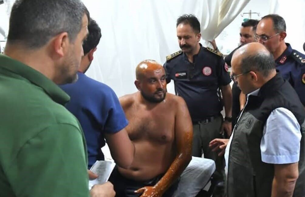 Balıkesir’in Gömeç ilçesinde devam eden yangınla ilgili üzücü bir gelişme