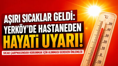 Bölgede etkisini sürdüren kavurucu sıcaklar sağlık sorunlarını da beraberinde getiriyor.