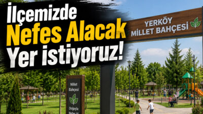 Yozgat’ın en büyük ilçelerinden biri olan Yerköy’de vatandaşlar, sosyal yaşamı