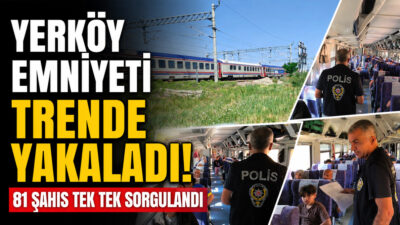 Yerköy İlçe Emniyet Müdürlüğü ekipleri, vatandaşların güvenli ve huzurlu bir