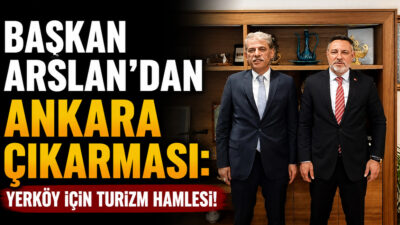 Yerköy Belediye Başkanı Av. Fatih Arslan, ilçeyi vizyon projelerle buluşturmak