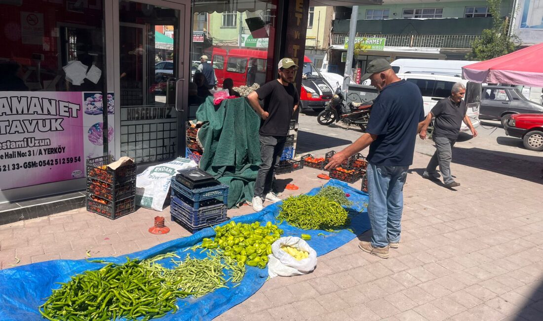 az mevsiminin ilerlemesiyle birlikte Yozgat tezgahlarında yerli üretim bolluğu yaşanmaya