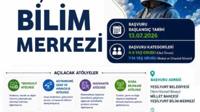 Yeşilyurt Belediyesi, genç yaşta çocukların bilim ve teknolojiyle tanışmalarını sağlamak