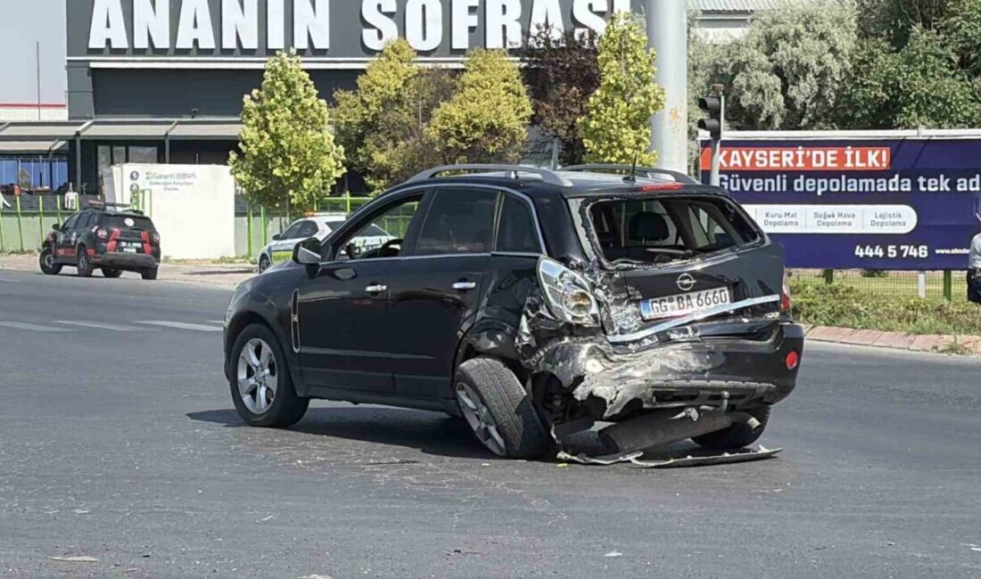 Kayseri’nin Melikgazi ilçesine bağlı Anbar Mahallesi Osman Kavuncu Bulvarı üzerinde