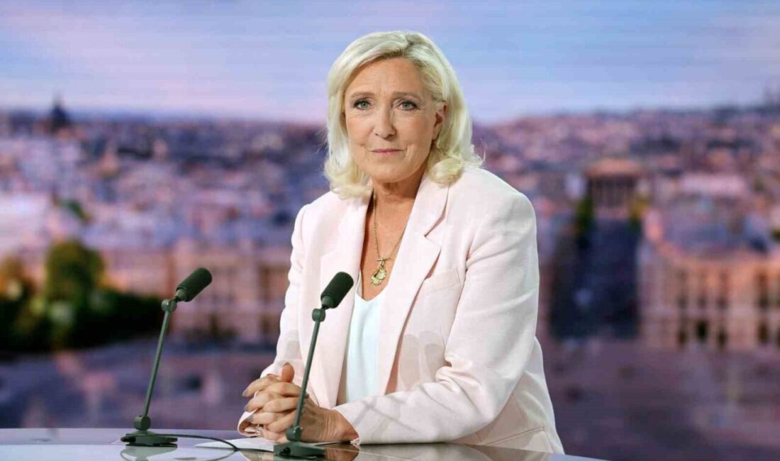 Ulusal Birlik Partisi’nin eski lideri Marine Le Pen, Fransa’da Avrupa