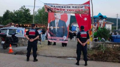Bilecik’in Bahçecik köyünde düzenlenen Yörük Toyu Şenliği’nde yüksek seviyede güvenlik