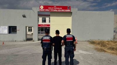 Yozgat’ta kaçtığı 6 yıl hapis cezasıyla aranan bir suçlunun yakalandığı