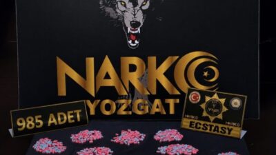Yozgat’ta gerçekleştirilen operasyonda 985 adet uyuşturucu hap bulundu. Yozgat Emniyet