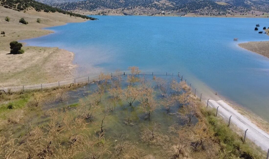 Çekerek Barajı’ndaki su seviyesinin artması, Yozgat’ın Çekerek ilçesindeki tarım arazilerine
