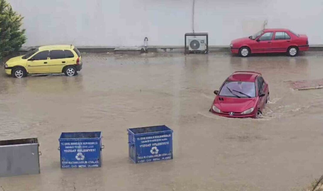 Yozgat’ta meydana gelen şiddetli yağışlar sonrasında ortaya çıkan sel felaketi,