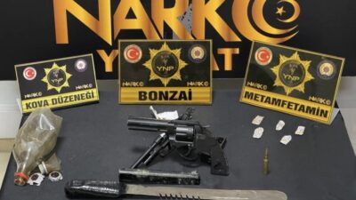 Yozgat’ın Sorgun ilçesinde gerçekleştirilen bir uyuşturucu operasyonunda 19 kişi gözaltına