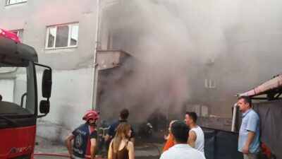 Ereğli ilçesindeki Zonguldak’ta, Bağlık Mahallesi’nde bulunan 5 katlı boş bir