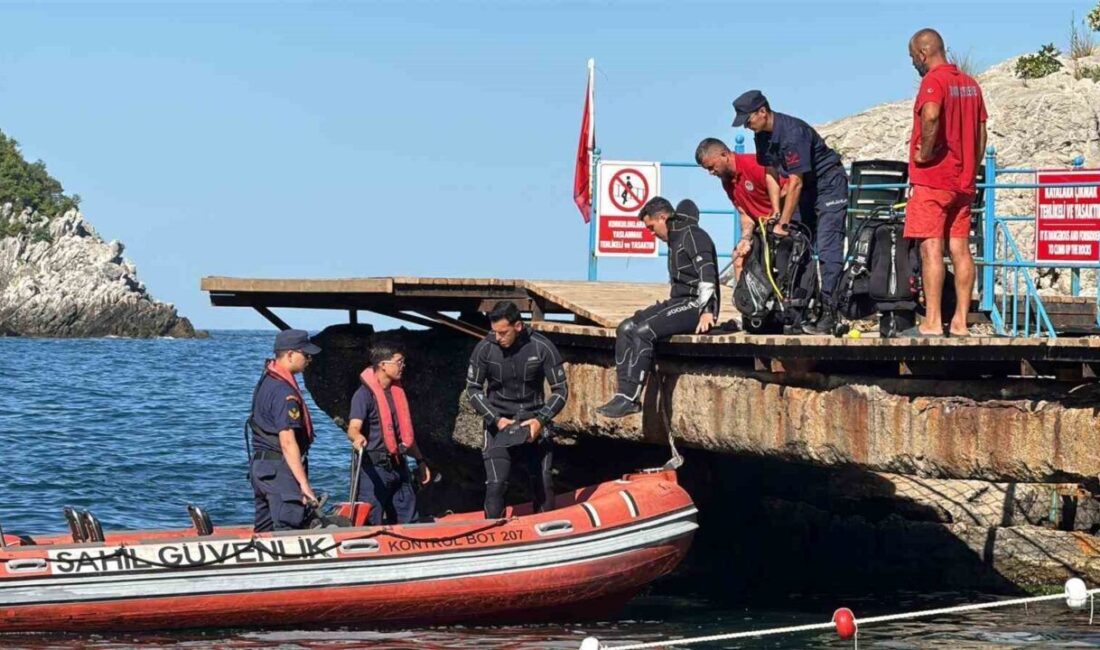 Zonguldak’ta, denizde kaybolan bir şahsın cansız bedeni, arama çalışmalarının ikinci