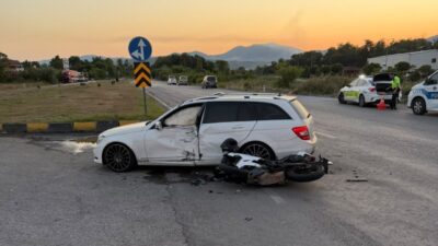 Çaycuma ilçesinde meydana gelen trafik kazasında bir motosiklet sürücüsü hayatını