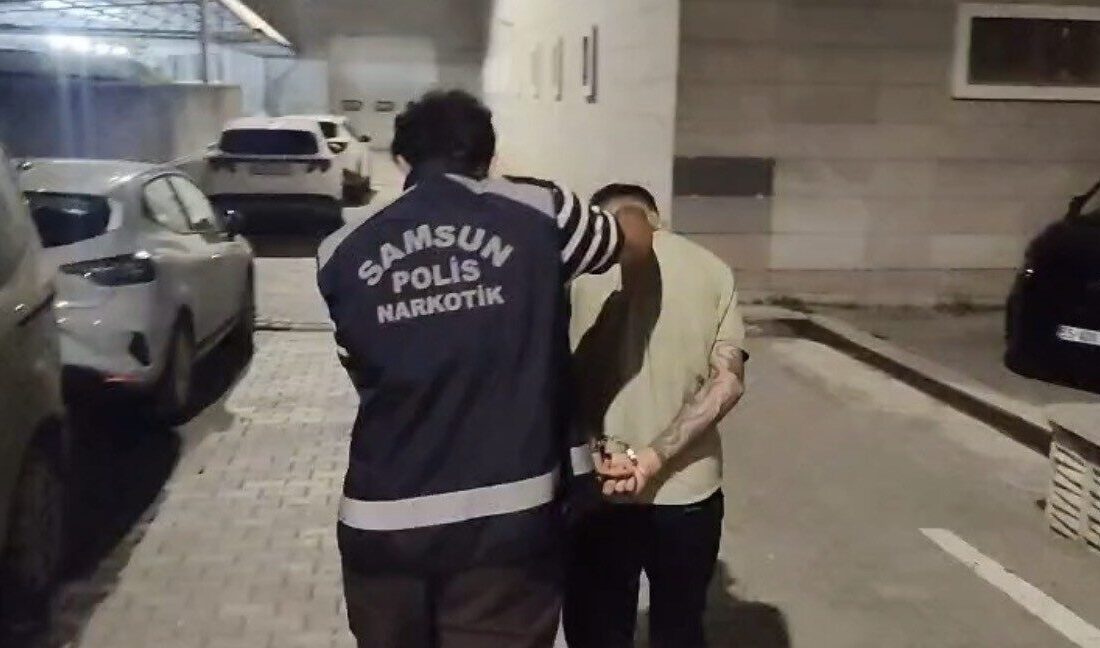 Samsun ilinde, polis ekiplerinin titiz çalışması sonucunda hakkında 12 yıl