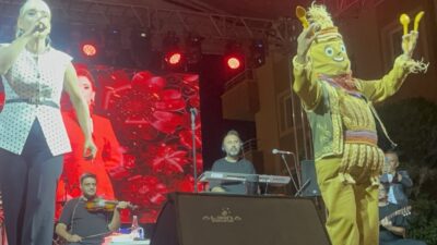 Çiçekdağı Belediyesi tarafından düzenlenen 8. Geleneksel Bulgur Festivali’nin final gecesinde