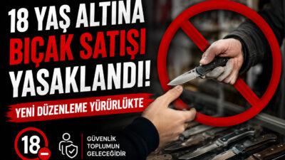18 yaş altına bıçak satışı yasaklandı. Çocukların bıçak ve kesici