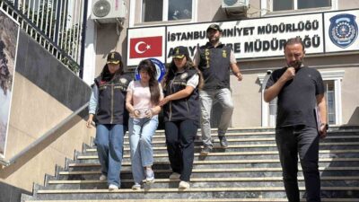Kadıköy’de düzenlenen bir operasyonla yakalanan ‘Ponzi’ lakaplı 45 yaşındaki Mine