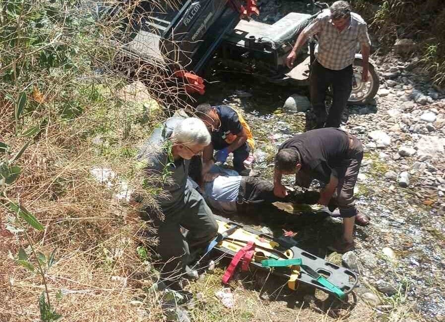 Yahyalı ilçesine bağlı Kirazlı Mahallesi’nde meydana gelen bir kaza sonucunda