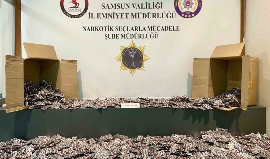 Samsun’un Atakum ilçesinde uyuşturucu ticaretini ve kullanımını engelleme amacıyla gerçekleştirilen