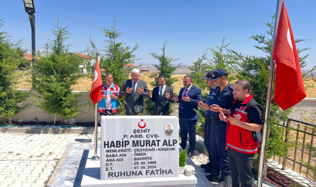 Çiçekdağı Belediye Başkanı Hasan Hakanoğlu, İlçe Kaymakamı Durdu Yavuz Öğüt