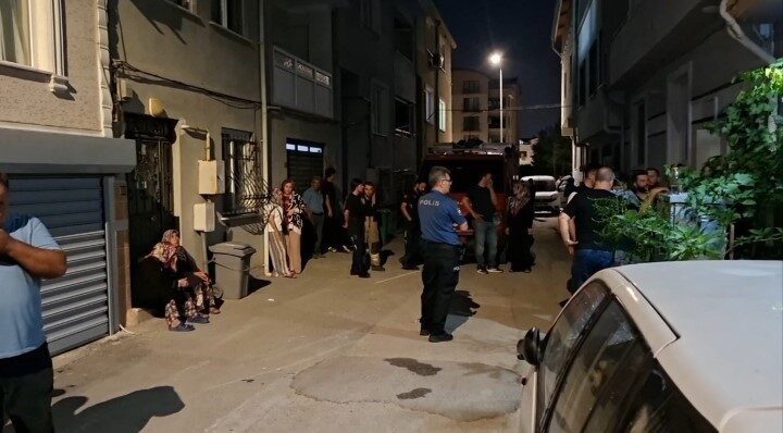Bursa’nın Nilüfer ilçesinde meydana gelen olayda, 8 aylık hamile bir