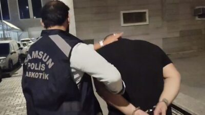 Samsun’da uyuşturucu ticareti suçundan 8 yıl 4 ay hapis cezasıyla