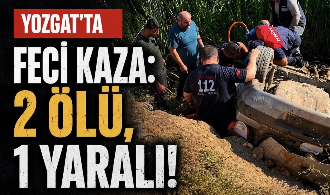 Yozgat’ın Akdağmadeni ilçesinde meydana gelen feci trafik kazasında 2 kişi
