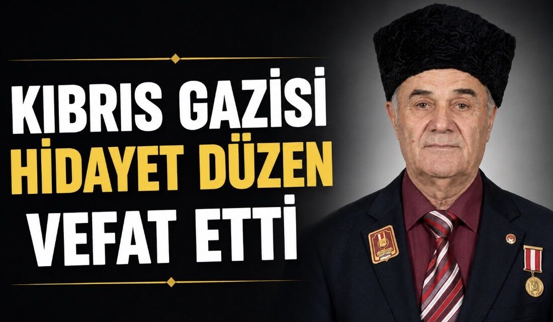 Çopraşık köyünden gelme, Yeni Mahalle sakinlerinden Kıbrıs Gazisi Hidayet Düzen