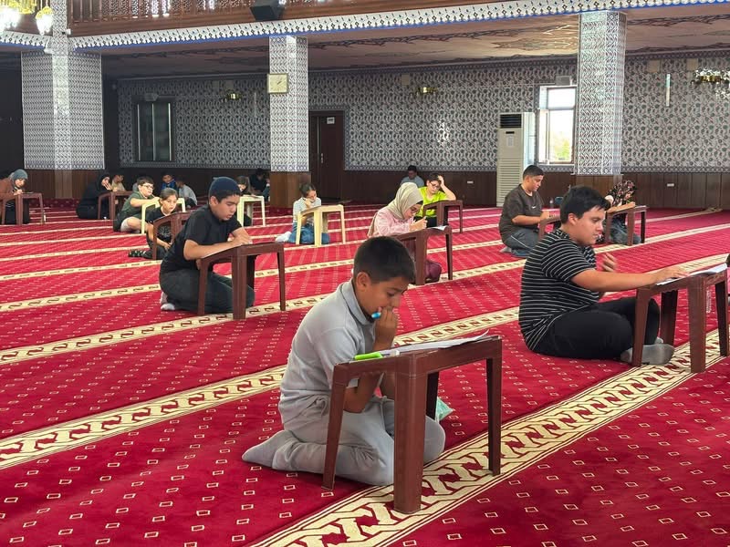 Yerköy İlçe Müftülüğü tarafından Yaz Kur’an Kurslarına devam eden öğrencilerin