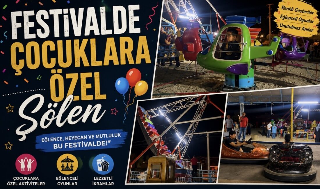  Kırşehir’in Çiçekdağı ilçesinde düzenlenen 8. Geleneksel Bulgur Festivali kapsamında çocuklar