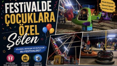  Kırşehir’in Çiçekdağı ilçesinde düzenlenen 8. Geleneksel Bulgur Festivali kapsamında çocuklar