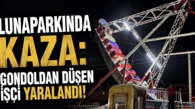  Kırşehir’in Çiçekdağı ilçesinde kurulan lunaparkta meydana gelen iş kazasında, hareket