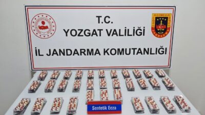Yozgat İl Jandarma Komutanlığı ekipleri, uyuşturucu madde ticareti ve sevkiyatına