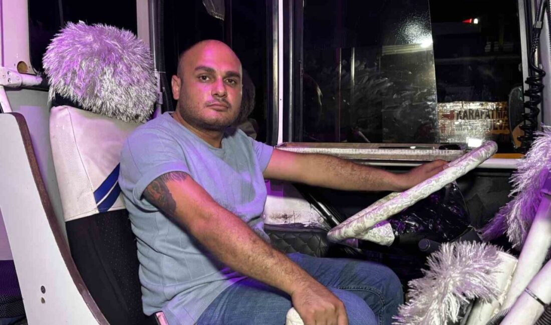 Adana’da bir trafik tartışması, ambulans sürücüsünün özel halk otobüsü şoförünü
