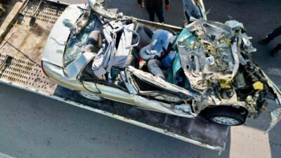 Afyonkarahisar’ın Bolvadin ilçesinde meydana gelen korkunç trafik kazasında, bir kişi