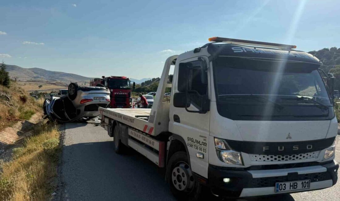 Afyonkarahisar’ın Emirdağ ilçesinde meydana gelen trafik kazasında 1 kişi hayatını