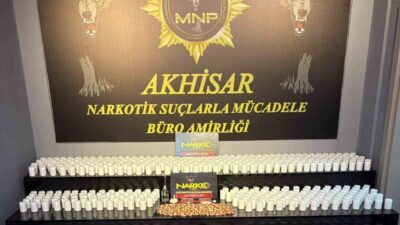 Manisa’da Akhisar ilçesinde düzenlenen bir operasyonda 30 bin 951 sentetik